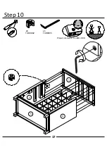 Preview for 17 page of Dorel Home Products 5277296PCOMUK Assembly Instructions Manual