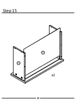 Preview for 22 page of Dorel Home Products 5277296PCOMUK Assembly Instructions Manual