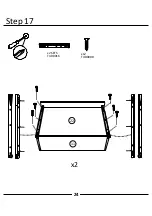 Preview for 24 page of Dorel Home Products 5277296PCOMUK Assembly Instructions Manual