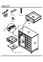 Preview for 26 page of Dorel Home Products 5277296PCOMUK Assembly Instructions Manual