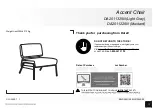 Preview for 1 page of Dorel Home Products Accent DA2011229N Instruction Booklet