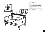 Предварительный просмотр 11 страницы Dorel Home Products DA2054079CL Assembly Instructions Manual