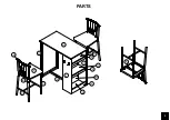 Предварительный просмотр 3 страницы Dorel Home Products DA3729 Assembly Instructions Manual