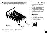 Предварительный просмотр 16 страницы Dorel Home Products DA4060429N Assembly Instructions Manual