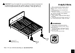 Предварительный просмотр 16 страницы Dorel Home Products DA4060439N Assembly Instructions Manual