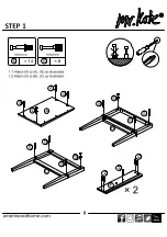 Предварительный просмотр 8 страницы Dorel Home Products mr.kate 1035013COM Manual