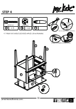 Предварительный просмотр 11 страницы Dorel Home Products mr.kate 1035013COM Manual