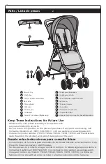 Preview for 4 page of Dorel Juvenile Disney Amble Quad Quick Start Manual