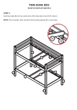 Preview for 11 page of Dorel Living 0-65857-165410-3 Assembly Instructions Manual