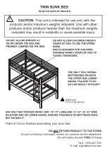 Preview for 16 page of Dorel Living 0-65857-165410-3 Assembly Instructions Manual