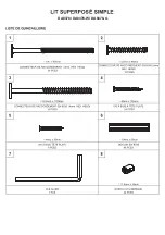 Preview for 36 page of Dorel Living 0-65857-165410-3 Assembly Instructions Manual