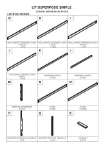 Preview for 39 page of Dorel Living 0-65857-165410-3 Assembly Instructions Manual