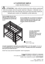 Preview for 48 page of Dorel Living 0-65857-165410-3 Assembly Instructions Manual