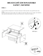 Предварительный просмотр 11 страницы Dorel Living 0-65857-16945-4 Instruction Booklet