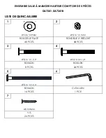 Preview for 21 page of Dorel Living 0-65857-16951-5 Manual