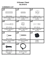 Preview for 3 page of Dorel Living 0-65857-17162-4 Assembly Instruction Manual