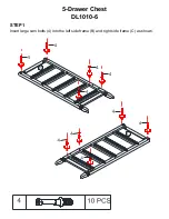 Preview for 6 page of Dorel Living 0-65857-17162-4 Assembly Instruction Manual