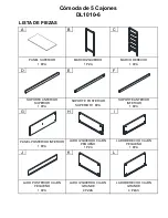 Preview for 22 page of Dorel Living 0-65857-17162-4 Assembly Instruction Manual