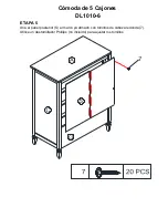 Preview for 28 page of Dorel Living 0-65857-17162-4 Assembly Instruction Manual