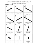 Preview for 46 page of Dorel Living 0-65857-17298-0 Assembly Instructions Manual