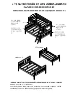 Preview for 58 page of Dorel Living 0-65857-17298-0 Assembly Instructions Manual