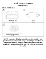 Предварительный просмотр 17 страницы Dorel Living 0-65857-17405-2 Manual