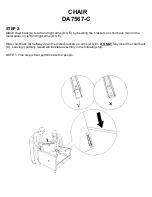 Предварительный просмотр 5 страницы Dorel Living 0-65857-17410-6 Manual