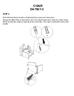 Предварительный просмотр 7 страницы Dorel Living 0-65857-17410-6 Manual