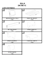 Предварительный просмотр 13 страницы Dorel Living 0-65857-17410-6 Manual