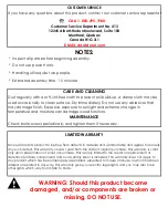 Preview for 2 page of Dorel Living 0-65857-17485-4 Assembly Instructions Manual