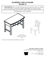 Preview for 13 page of Dorel Living 0-65857-17485-4 Assembly Instructions Manual