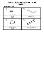 Предварительный просмотр 3 страницы Dorel Living 0-65857-17697-1 Manual