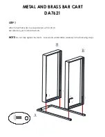 Предварительный просмотр 5 страницы Dorel Living 0-65857-17697-1 Manual