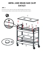 Предварительный просмотр 8 страницы Dorel Living 0-65857-17697-1 Manual