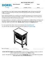 Preview for 1 page of Dorel Living 0-65857-17773-2 Assembly Instructions Manual