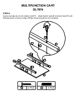 Preview for 9 page of Dorel Living 0-65857-17773-2 Assembly Instructions Manual