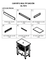 Preview for 22 page of Dorel Living 0-65857-17773-2 Assembly Instructions Manual