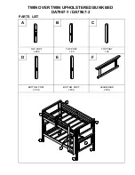 Preview for 5 page of Dorel Living 0-65857-17833-3 Manual