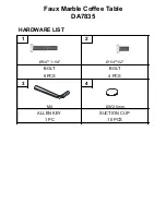 Предварительный просмотр 3 страницы Dorel Living 0-65857-17974-3 Manual