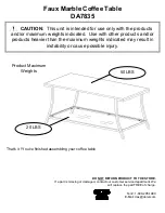 Предварительный просмотр 8 страницы Dorel Living 0-65857-17974-3 Manual