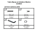 Предварительный просмотр 21 страницы Dorel Living 0-65857-17974-3 Manual