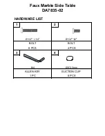 Preview for 3 page of Dorel Living 0-65857-17975-0 Manual