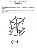 Preview for 6 page of Dorel Living 0-65857-17975-0 Manual