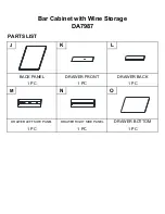 Preview for 5 page of Dorel Living 0-65857-18280-4 Assembly Instruction Manual