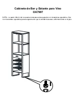 Preview for 41 page of Dorel Living 0-65857-18280-4 Assembly Instruction Manual