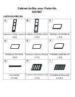 Preview for 48 page of Dorel Living 0-65857-18280-4 Assembly Instruction Manual