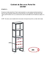 Preview for 60 page of Dorel Living 0-65857-18280-4 Assembly Instruction Manual