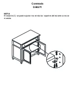 Preview for 10 page of Dorel Living 0-65857-18825-7 Assembly Instructions Manual