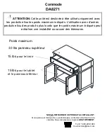 Preview for 17 page of Dorel Living 0-65857-18825-7 Assembly Instructions Manual