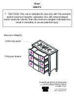 Preview for 4 page of Dorel Living 0-65857-18826-4 Manual